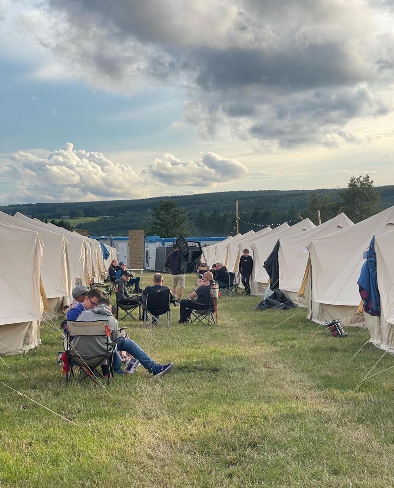 Grandprixcamp, Closest To The Red Bull Ring, Up To 4 Guests In A Tent Spielberg Bei Knittelfeld Exterior photo